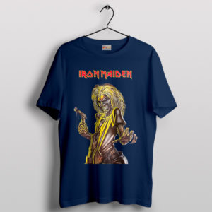 Maiden Musical Art Killers Album Navy T-Shirt