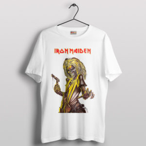 Maiden Musical Art Killers Album White T-Shirt