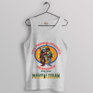 Mandalorian Fried Chicken Adventure Sport Grey Tank Top