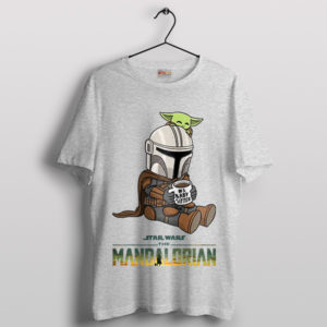 Mandalorian Legends Baby Sitter Grogu Sport Grey T-Shirt