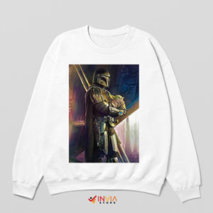 Mandalorian Moments The Child White Sweatshirt