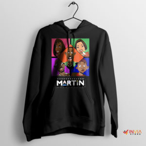 Martin Lawrence Magic Vintage Sitcom Black Hoodie