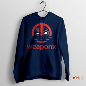 Marvel Deadpool 3 Origin Adidas Navy Hoodie