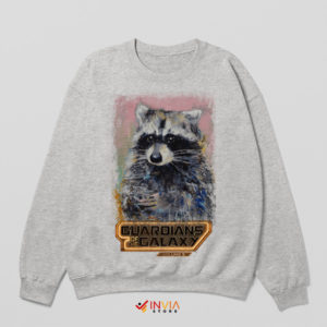 Marvel Hero Rocket Raccoon Story Sport Grey Sweatshirt