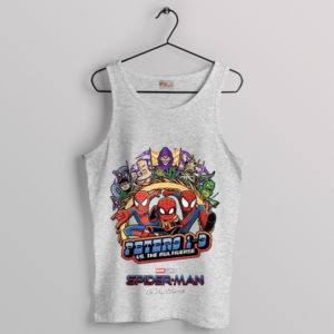 Marvel Spidey's Multiverse Peter 1-3 Sport Grey Tank Top