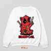 Marvel Universe Cat Deadpool 3 Sweatshirt