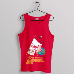 Mashup Brain from Pinky A Clockwork Red Tank Top