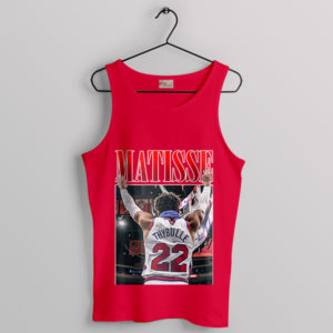 Matisse Thybulle Artistic NBA Red Tank Top