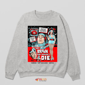 Meme Brain That Wouldn't Die Sport Grey Sweatshirt