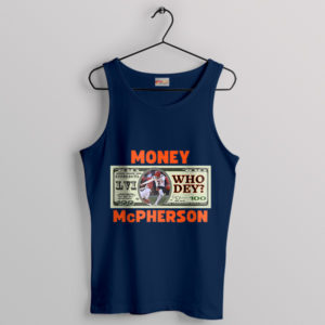 Meme Money Mac Bengals Chant Navy Tank Top