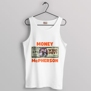 Meme Money Mac Bengals Chant White Tank Top