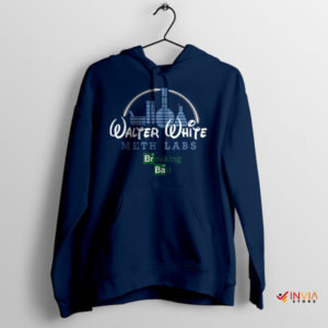 Meth Lab Journey Walter Disney Castle Navy Hoodie