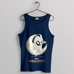 Midnight Man Moon Knight Chaos Navy Tank Top