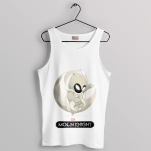 Midnight Man Moon Knight Chaos White Tank Top