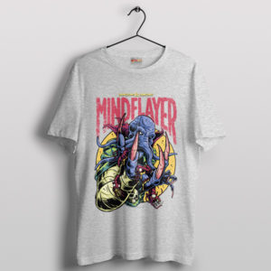 Mind Flayer Dive into Dungeons Dragons Sport Grey T-Shirt