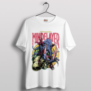 Mind Flayer Dive into Dungeons Dragons White T-Shirt