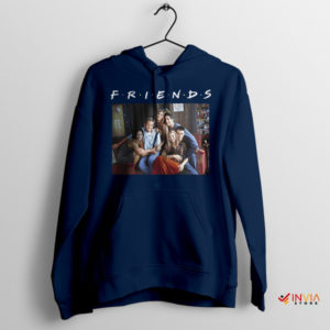 Moments Friends TV Series Characters Navy Hoodie