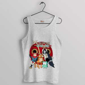 Mononoke Spirits Adventure Time Sport Grey Tank Top