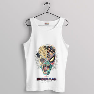 Monster Face Villains Spider-Man White Tank Top