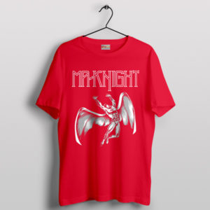 Mr Knight Marvel Legend Led Zeppelin Red T-Shirt