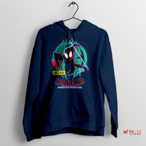 Multiverse Marvel Miles Morales Spider Navy Hoodie