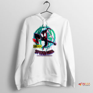 Multiverse Marvel Miles Morales Spider White Hoodie