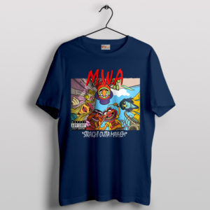 Muppet Mania Straight Outta Mayhem Navy T-Shirt