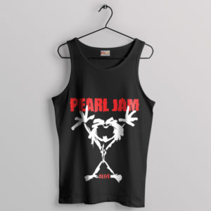 Music Art Pearl Jam Alive Tank Top