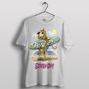 Mystery Wave with Scooby Surf Sport Grey T-Shirt