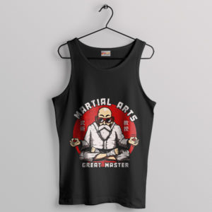 Mystical Mentor Master Roshi Black Tank Top