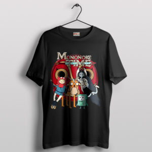 Mythic Adventure Time Mononoke Black T-Shirt