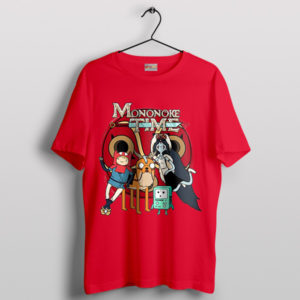 Mythic Adventure Time Mononoke Red T-Shirt