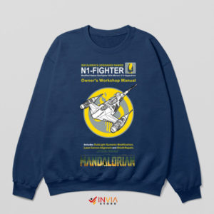 N1 Fighter Manual Legacy Star Wars Navy Sweatshirt