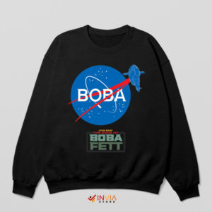 NASA Launch Book of Boba Fett Black Sweatshirt