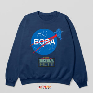 NASA Launch Book of Boba Fett Navy Sweatshirt