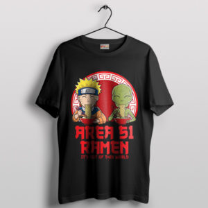 Naruto Ramen in Storm Area 51 Black T-Shirt