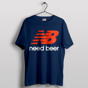 New Balancing Act Need Beer Navy T-Shirt