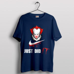 Nike of Nightmares Pennywise Logo Navy T-Shirt