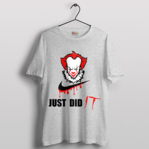 Nike of Nightmares Pennywise Logo Sport Grey T-Shirt