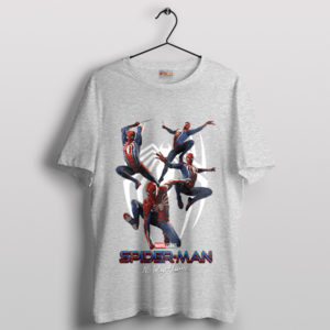 No Way Home Adventure Spidey Jump Sport Grey T-Shirt