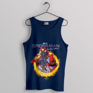 No Way Home Multiverse Portal Navy Tank Top