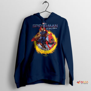 No Way Home Strange Portal Spider-Man Navy Hoodie