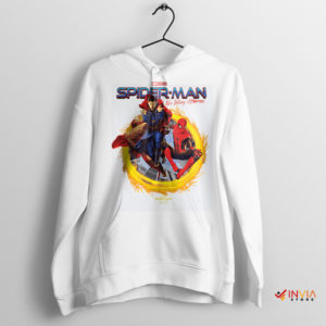 No Way Home Strange Portal Spider-Man White Hoodie