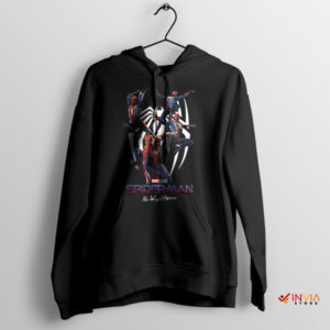 No Way Home Swing All Peter Parker Black Hoodie