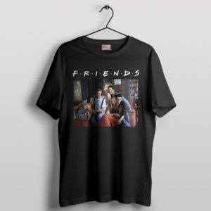 Nostalgia in Style Friends TV Series Black T-Shirt