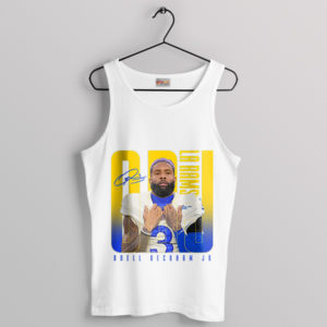 Odell Beckham Jr Fan Apparel White Tank Top