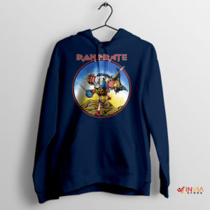 One Piece Franky Robot Heavy Metal Navy Hoodie