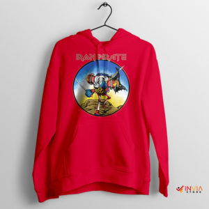 One Piece Franky Robot Heavy Metal Red Hoodie