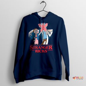 Original Demogorgon Get Schwifty Rick Morty Navy Hoodie