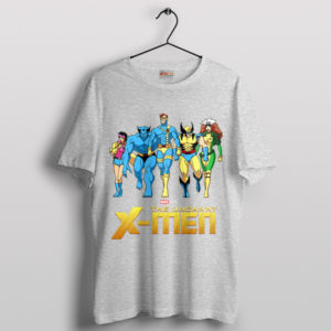 Original X-Men Comic Characters Sport Grey T-Shirt